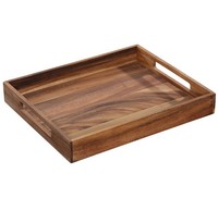 Holztablett Tablett Serviertablett FrüHstüCkstablett Akazie Zassenhaus 055467
