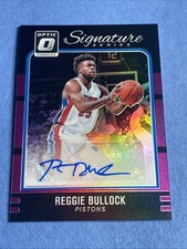 2016-17 Donruss Optic Reggie Bullock Signature Series Purple Prizm Auto #38