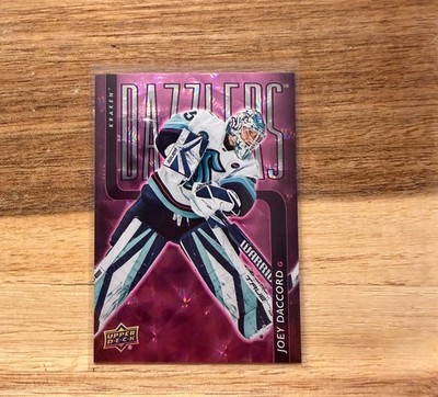 2025-26 Upper Deck Series 1 - Dazzlers Joey Daccord #DZ-8 Pink