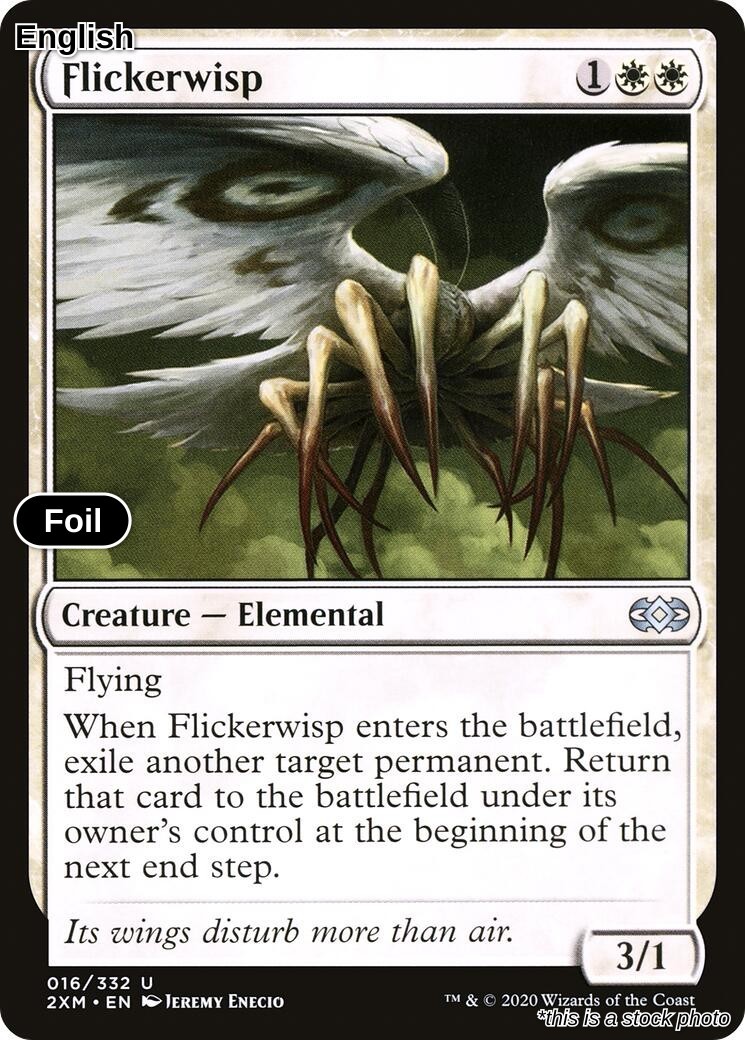 Flickerwisp Foil Double Masters 16 Magic NM