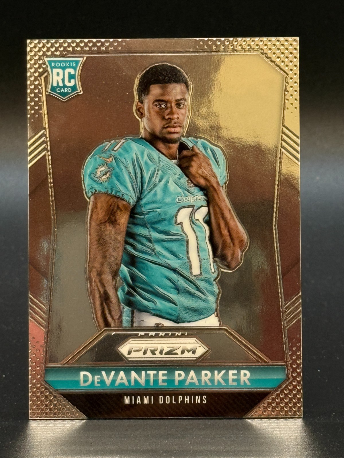2015 Prizm #228 DeVante Parker Dolphins RC