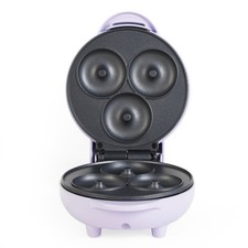 Mini Doughnut Maker Dessert Machine 550W Sorbet Pastel Purple Giles & Posner