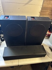 3 Cambridge Soundworks Central/Ensemble Bookshelf Speakers By Henry Kloss