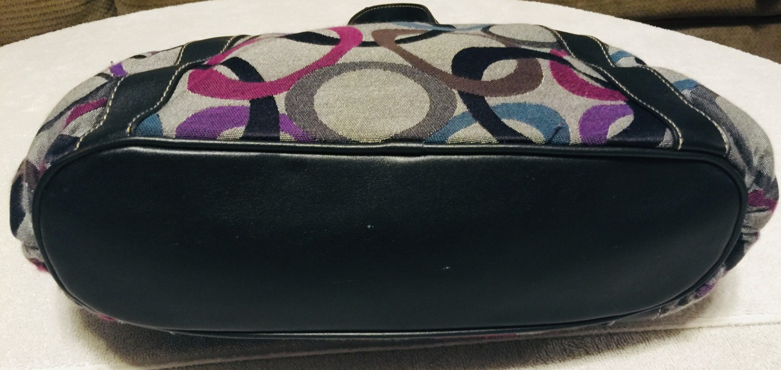 ROSETTI Spacious Fabric Geometric Pattern Purple,… - image 5