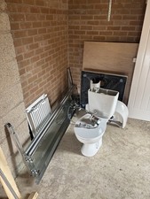Persimmon Homes Shower, Shower Tray, Sink, Toilet, Shower Screen, Radiator NEW