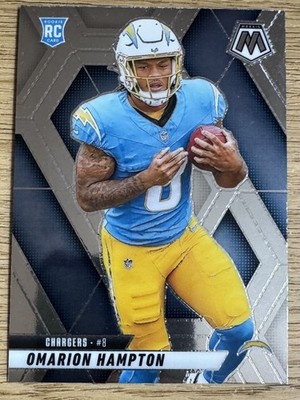 2025 Panini Mosaic #335 Omarion Hampton RC