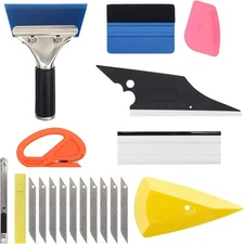 9PCS Car Window Tinting Tool Kit, Zhichengbosi Window Glass Protective Film