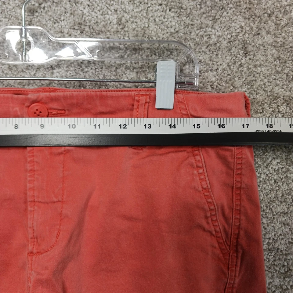 Liverpool Shorts Womens 12 Coral Pink Casual Rolled Hem Stretch Pockets Summer - Image 3 of 4