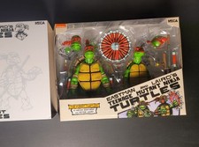 NECA TMNT SDCC 2024 The First Turtles Figure Set w  Sai Baton Accessories