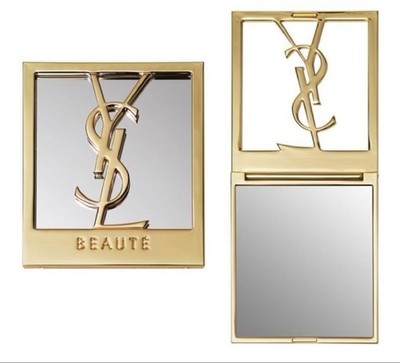 Yves Saint Laurent チーク コンパクトミラー YSL Deluxe Compact Mirror Luxury Makeup Pocket Mirror | eBay