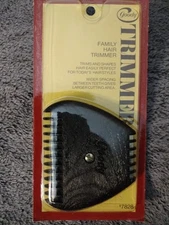 1972 Goody Family Hair Trimmer #7828 Black Comb 3.5" New NOS 