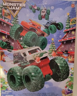 Monster Jam Advent Calendar 2025 Christmas Trucks Holiday Exclusive Countdown