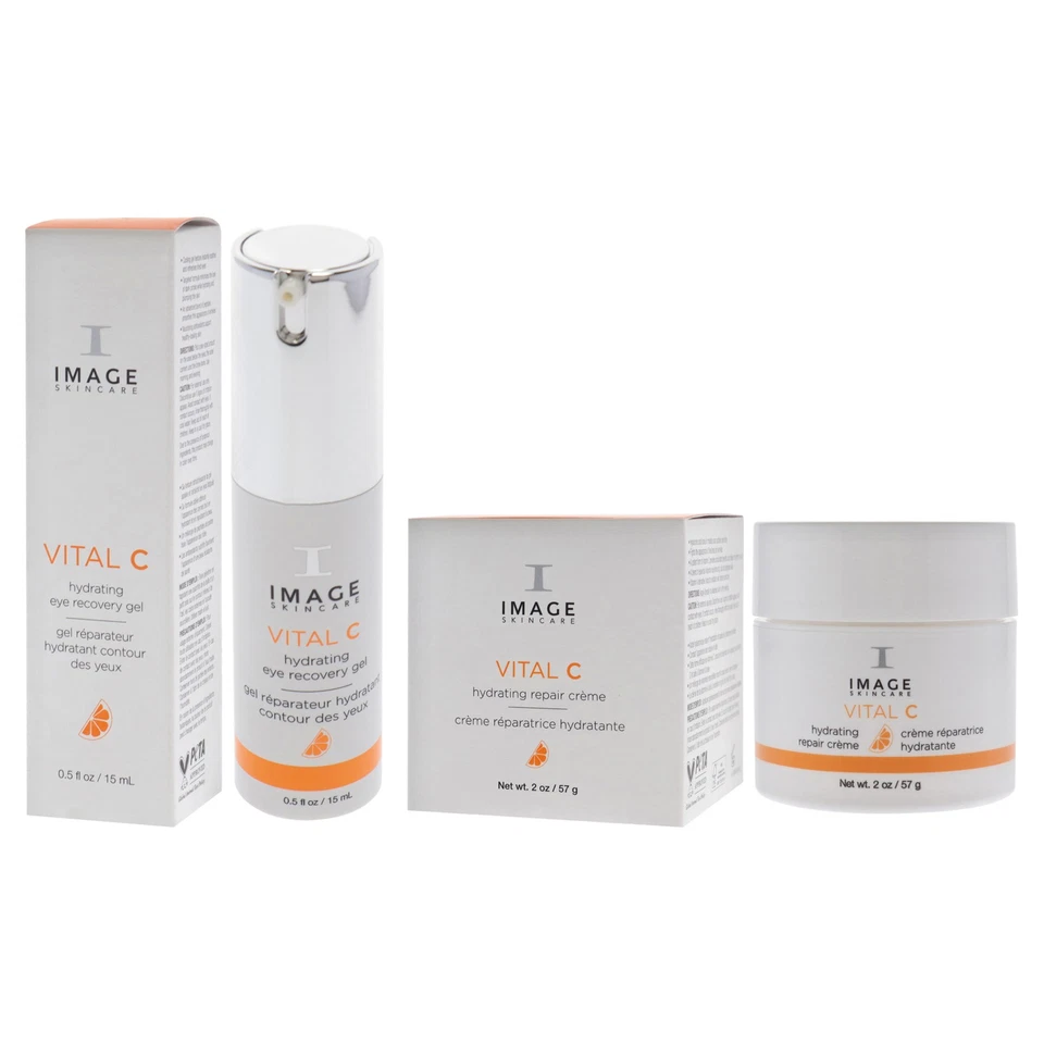 Image Vital C увлажняющий восстанавливающий крем и гель для глаз набор - 2 шт набор - Изображение 4 из 4