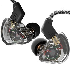 CCZ Melody in Ear Monitor, Dynamic Hybrid Dual Driver in Ear Earphones 1BA+1D...