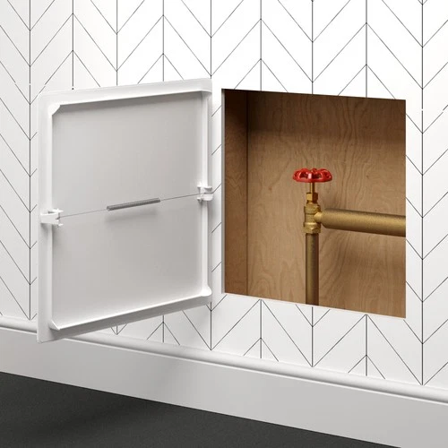 Jones Stephens A06014 14 SPRING LOADED ACCESS PANEL - White - Picture 3 of 9