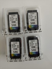 4 x Orginal Canon Patronen CL-546 