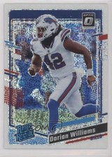 2023 Panini Donruss Optic Rated Rookie White Sparkle Prizm Dorian Williams 19jh