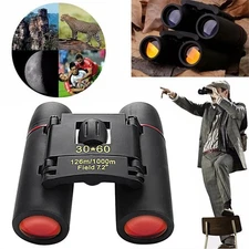 30X60 HD Military Zoom Powerful Binoculars Day/Low Night Optics Hunting & Case