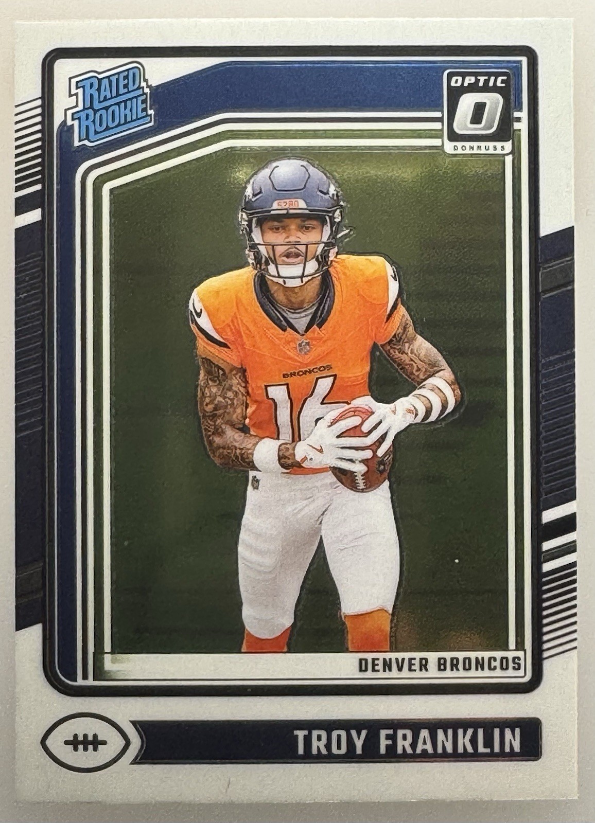 2024 Panini Donruss Optic - Rated Rookie Troy Franklin #294 (RC)