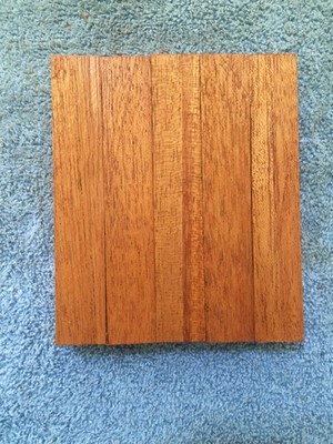 Mahogany Pen Blanks   3/4'' x 3/4'' x 5''  #30