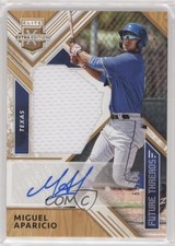 2018 Panini Elite Extra Edition Gold 6/99 Miguel Aparicio #FTSA-MA Auto hg6
