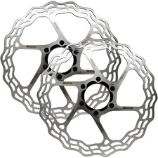 Galfer 160mm Centerlock Wave Disc Brake Rotors - High Carbon Stainless Steel,