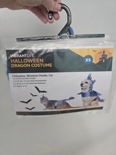 Vibrant Life Halloween Blue Dragon Costume for dogs Cats sized XS NWT