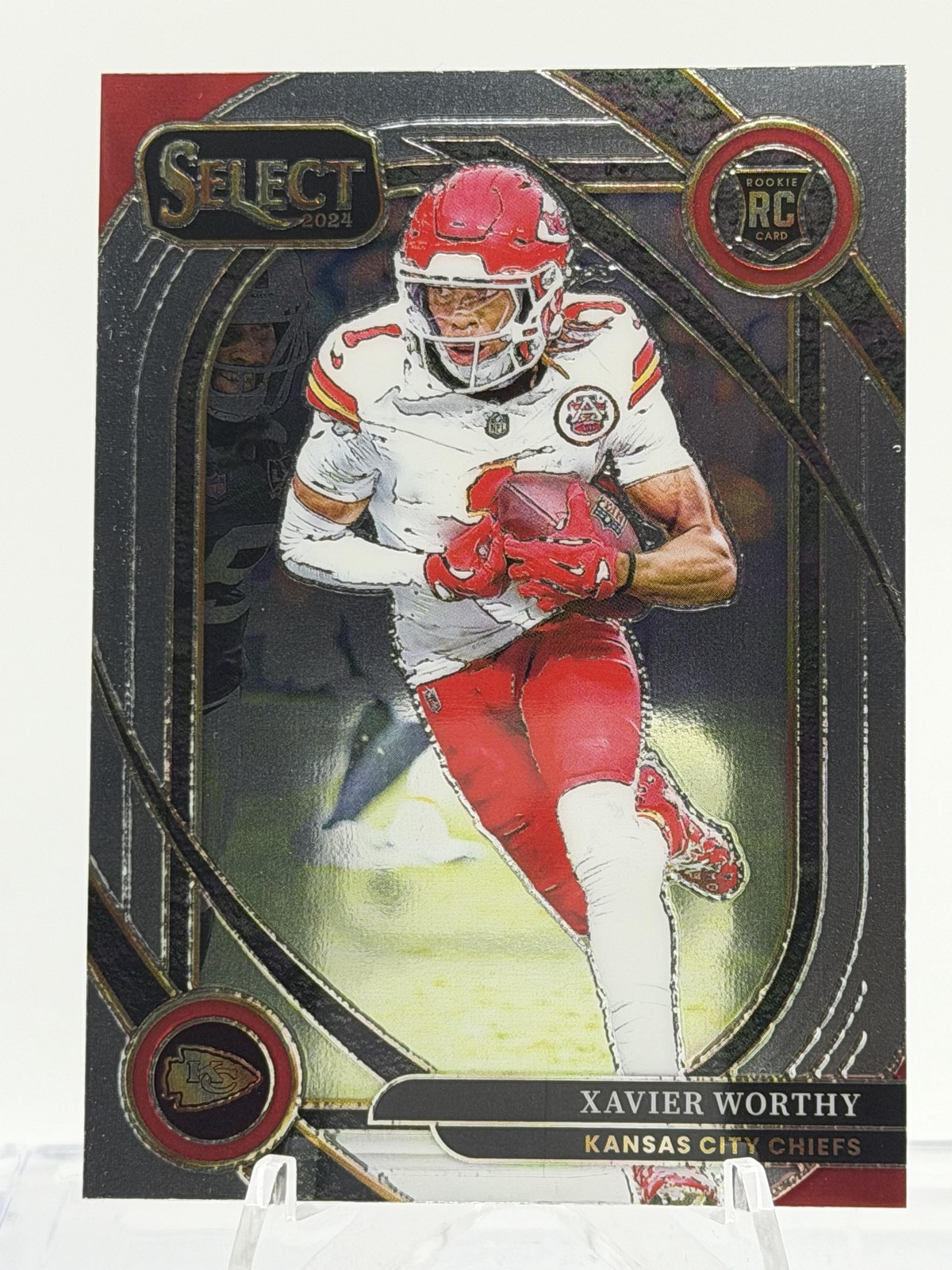 Xavier Worthy 2024 Panini Select #224 RC Kansas City Chiefs