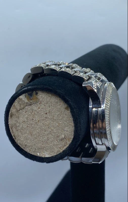 Women Michael Kors 39mm WR100M Quartz Crystal Accent Stainless Steel Watch 143g - Image 2 of 4