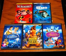 DISNEY CLASSICS DVD LOT 5: SPECIAL  COLLECTOR'S EDITIONS W/ ORIGINAL INSERTS