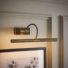 Picture Wall Light Fitting Adjustable Twin Living Room Bedroom Mains Powered