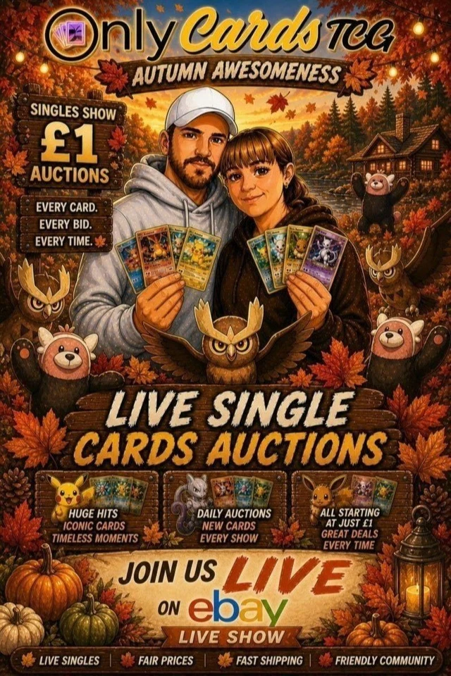 OnlyCardsTCG Pokemon Stream *Singles Stream*