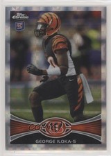 2012 Topps Chrome Retail X-Fractor George Iloka #205 dt2