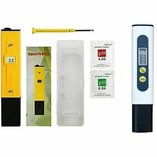 "TDS Meter | ph Meter for Water Testing | 2 Buffer Powder Combo Pack 