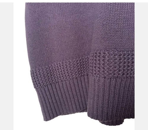 NWT JOIE SZ XS FANTASTIC 100% COTTON GRAY SWEATER SHORT SLEEVE - Picture 8 of 10