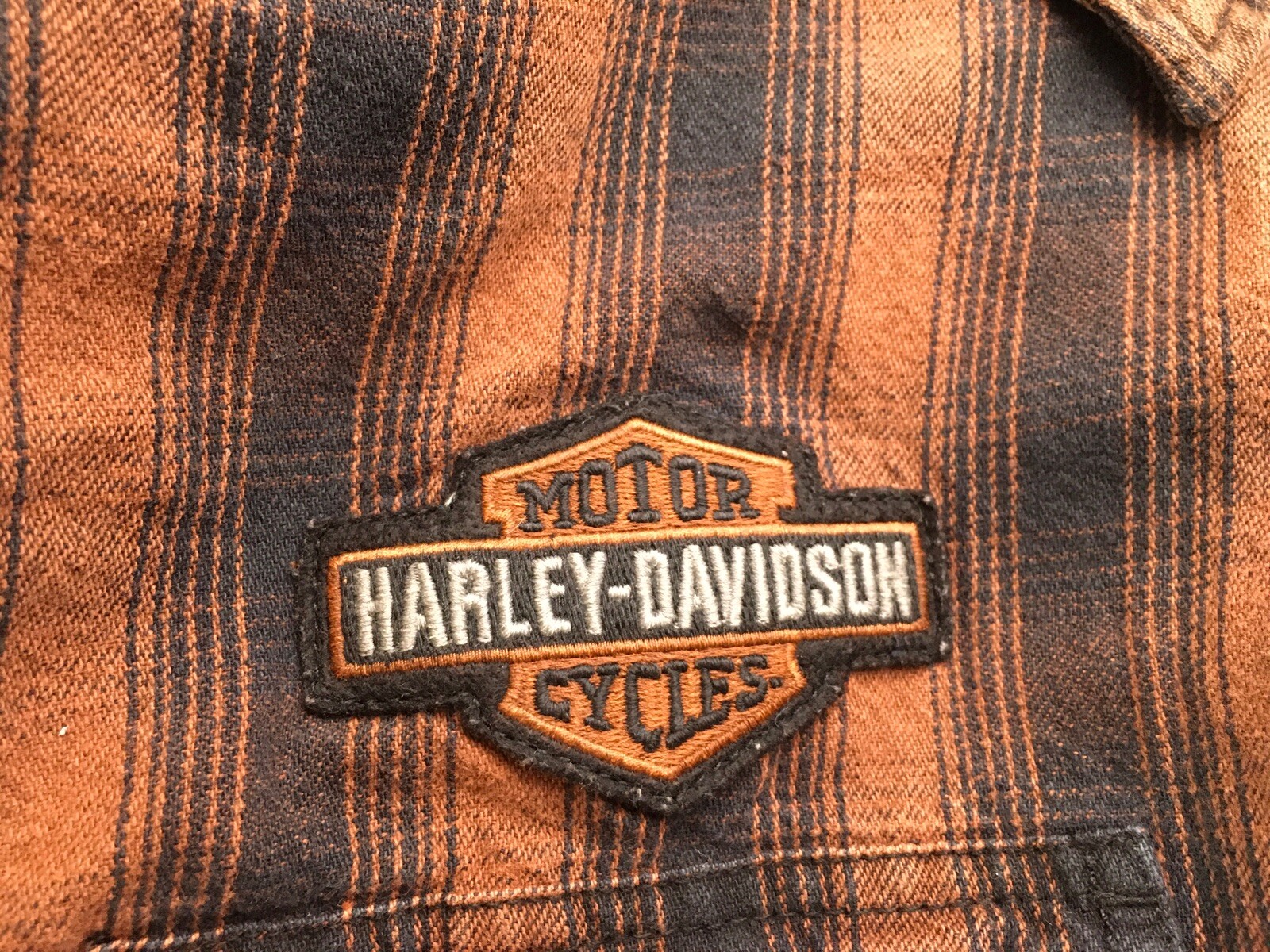 Harley Davidson Cotton Collared Button Short Slee… - image 10