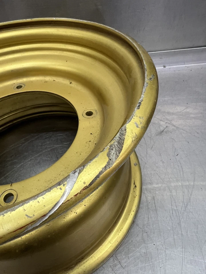 Suzuki Quadracer 500 LT500R 1988 2X4 OEM llantas delanteras 10x5,5 AT DORADO D.I.D. Foto 3 de 4