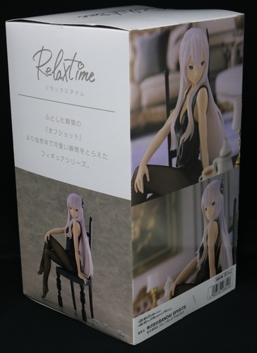 JP-FASTCARE Re:Zero Figure Relax time Echidna Another Color Ver. Japan Anime - Picture 5 of 11