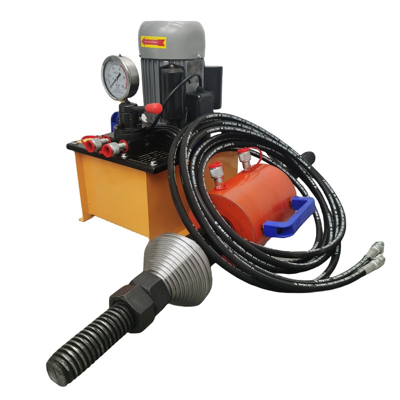 220V 100T Excavator Sleeve Pressing Machine w/16L Pump for for Excavators Tool-