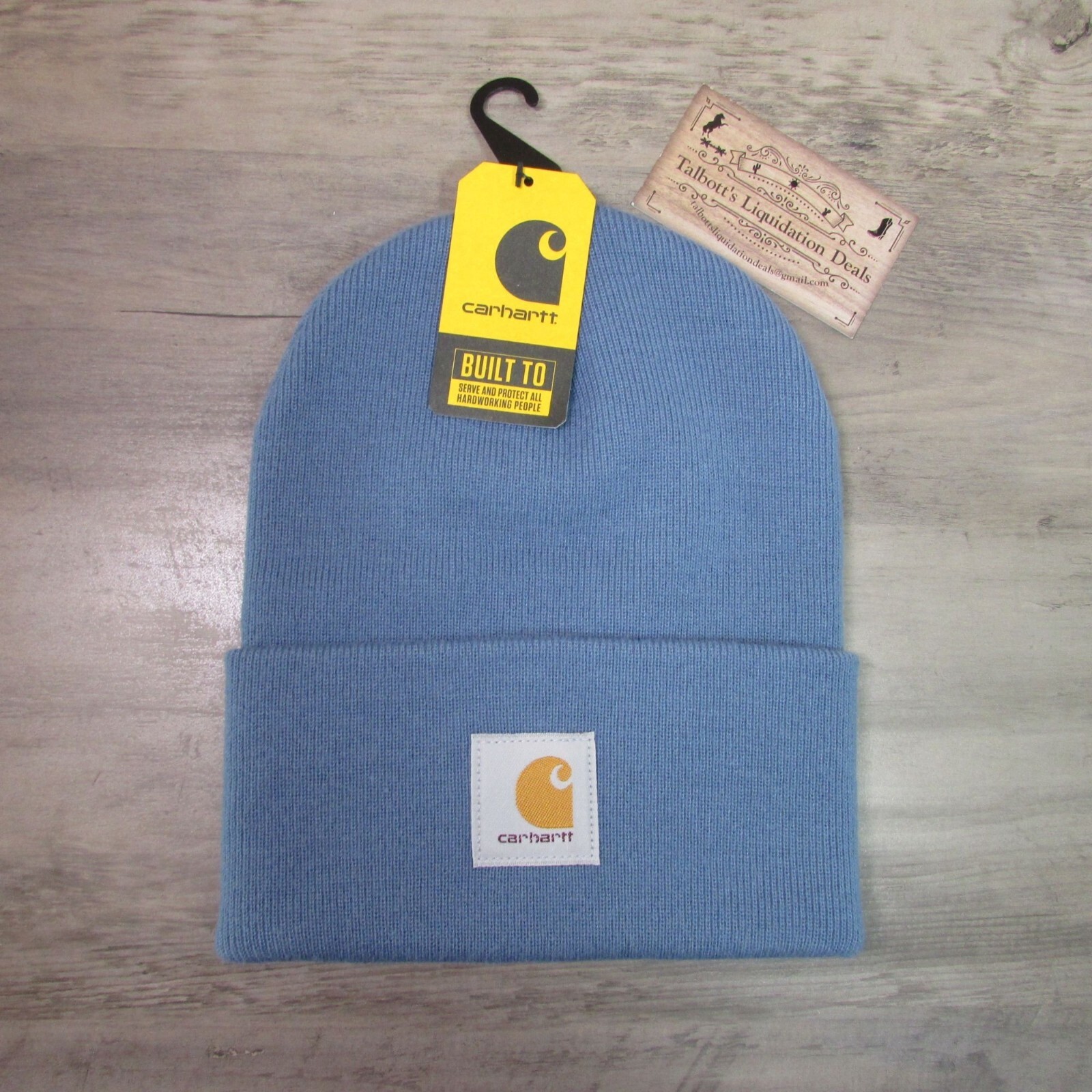 Carhartt Knit Cuffed Beanie in Thundercloud A18