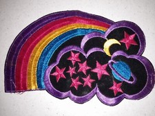 Applicazione pacht  ricamata cielo