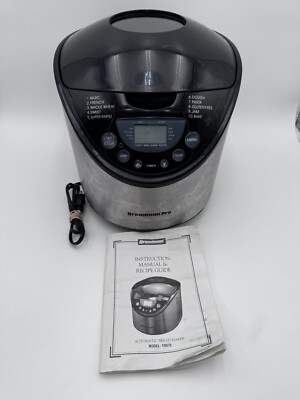 Breadman Pro TR875 Automatic Bread Maker/Making Machine 2 lb W/ Manual - Tested