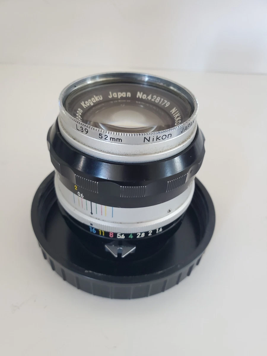 50mm Focal f/1.4 Lenses Nippon Kogaku for sale | eBay