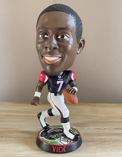 MICHAEL VICK Atlanta Falcons / Virginia Tech NFL BIGhead Bobblehead NIB! - Picture 2 of 2