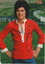 Les McKeown "Bay City Rollers" Autogramm signed A4 Magazinbild