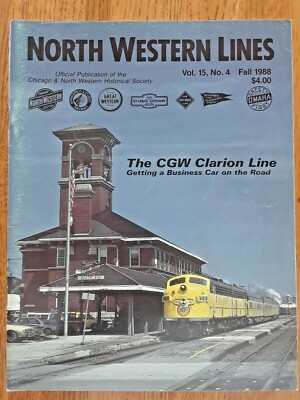 North Western Lines Train Magazine Volume 15 Number 4 Fall 1988