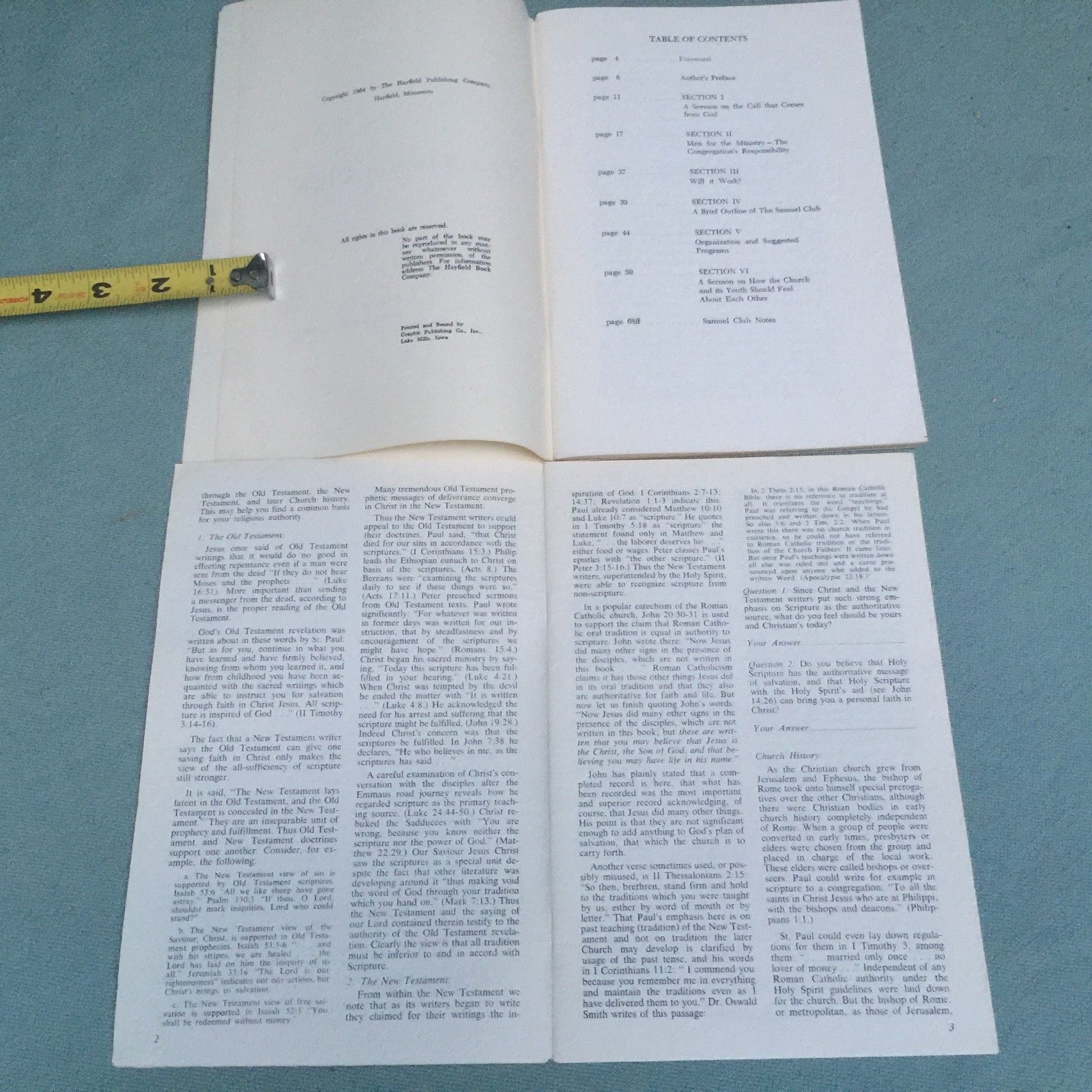 Pamphlet Protestantroman Catholic Marriage Samuel Club Harold