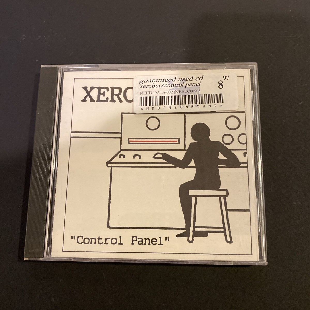 XEROBOT CD CONTROL PANEL - Coat Tail Records Wisconsin No Wave