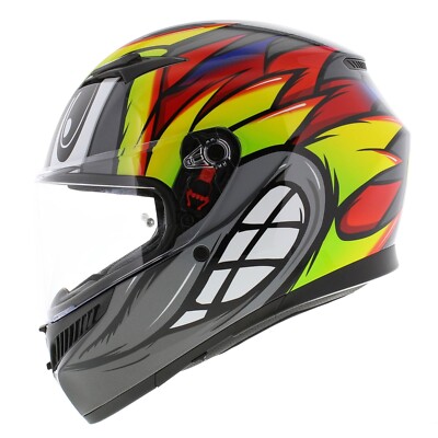 AGV K3 Birdy 2.0 Black Grey Motorcycle Helmet Pinlock ECE2206 Fast