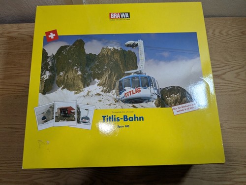 Juego de teleférico motorizado Titlis-Bahn BRAWA HO #6330 1:87 NUEVO EN CAJA  | Zustand: New
